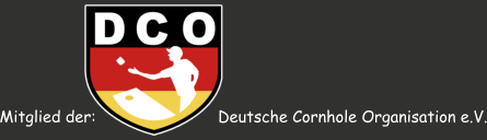 Deutsche Cornhole Organisation e.V. Mitglied der: